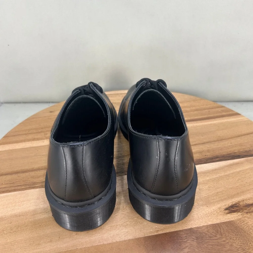 Dr. Martens 1461 Mono Black Smooth Leather Oxford Shoes Mens 8 Womens 9 EU 41